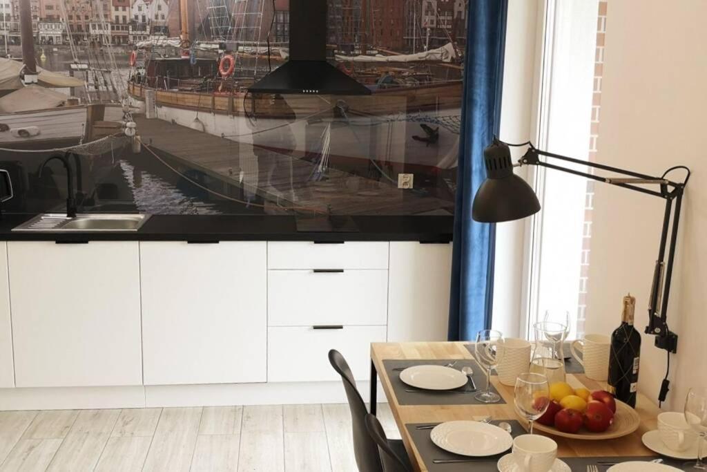 The Blue Apartment Gdansk Exterior photo